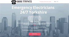 Desktop Screenshot of emergency-electricians.co.uk