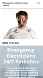 Mobile Screenshot of emergency-electricians.co.uk